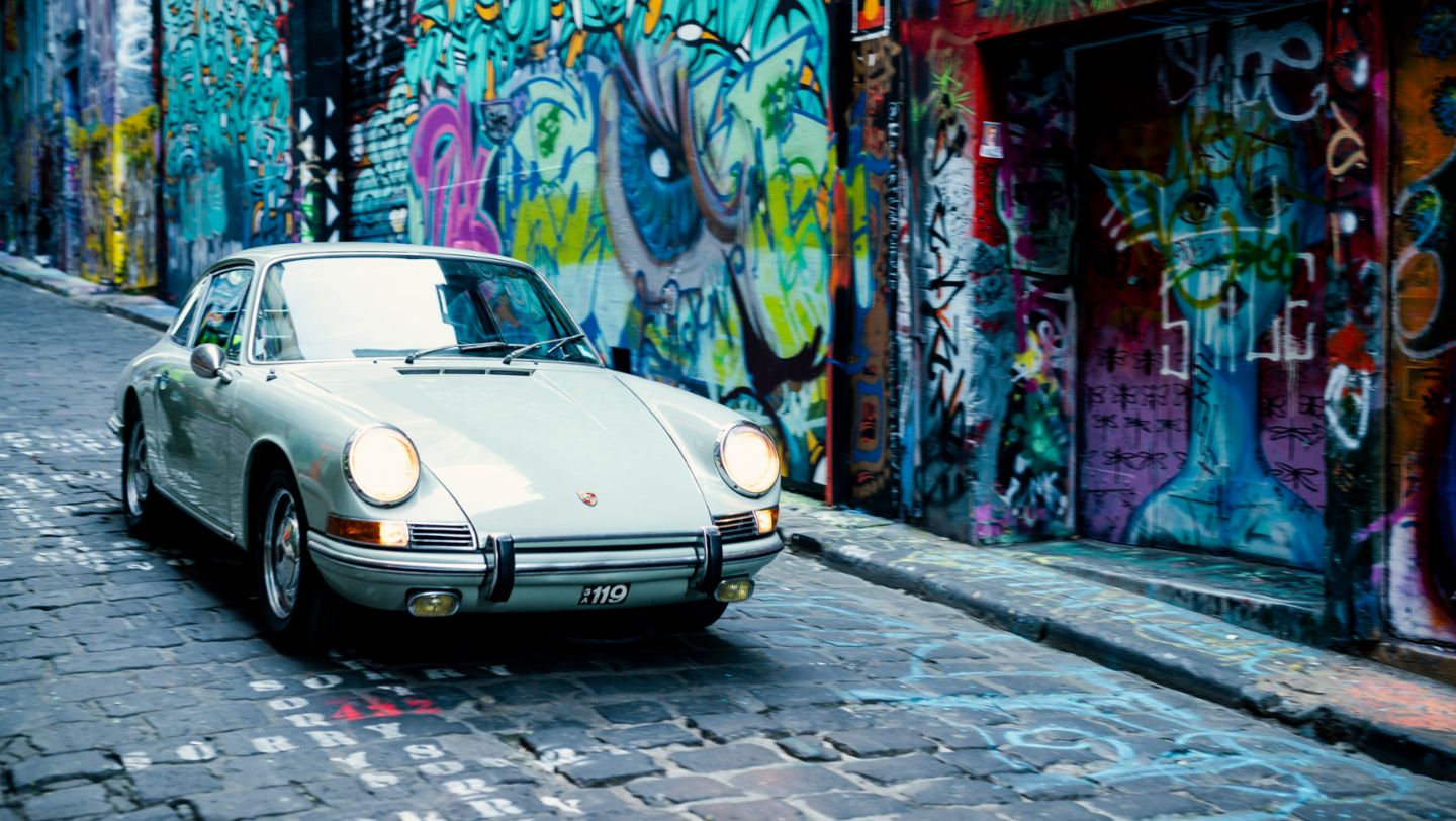 911 von 1965, Melbourne, Australien, 2020, Porsche AG